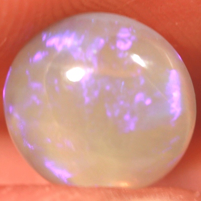 SOLID CRYSTAL OPAL Purple hue
